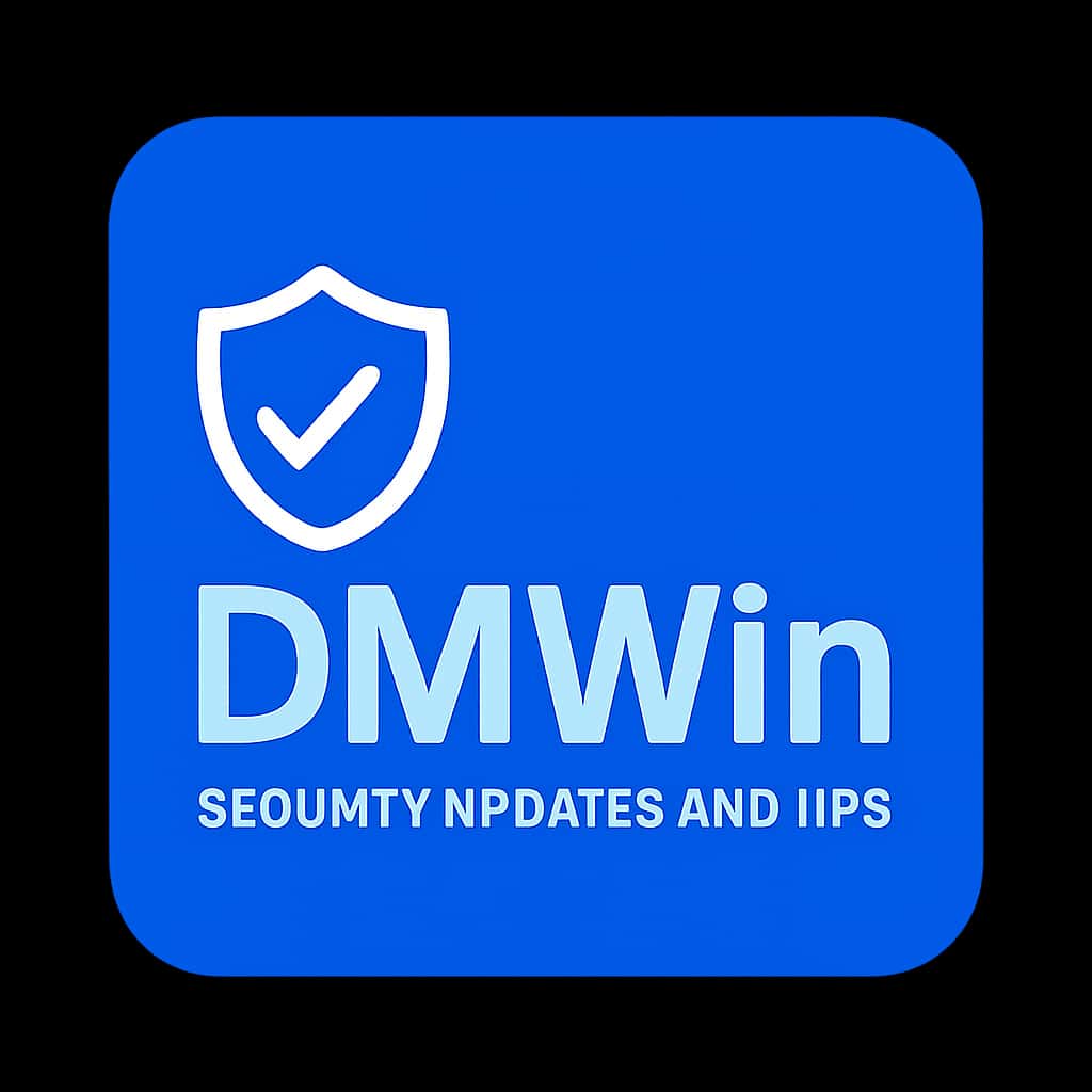 An icon representing DMWin Security Updates and Tips.