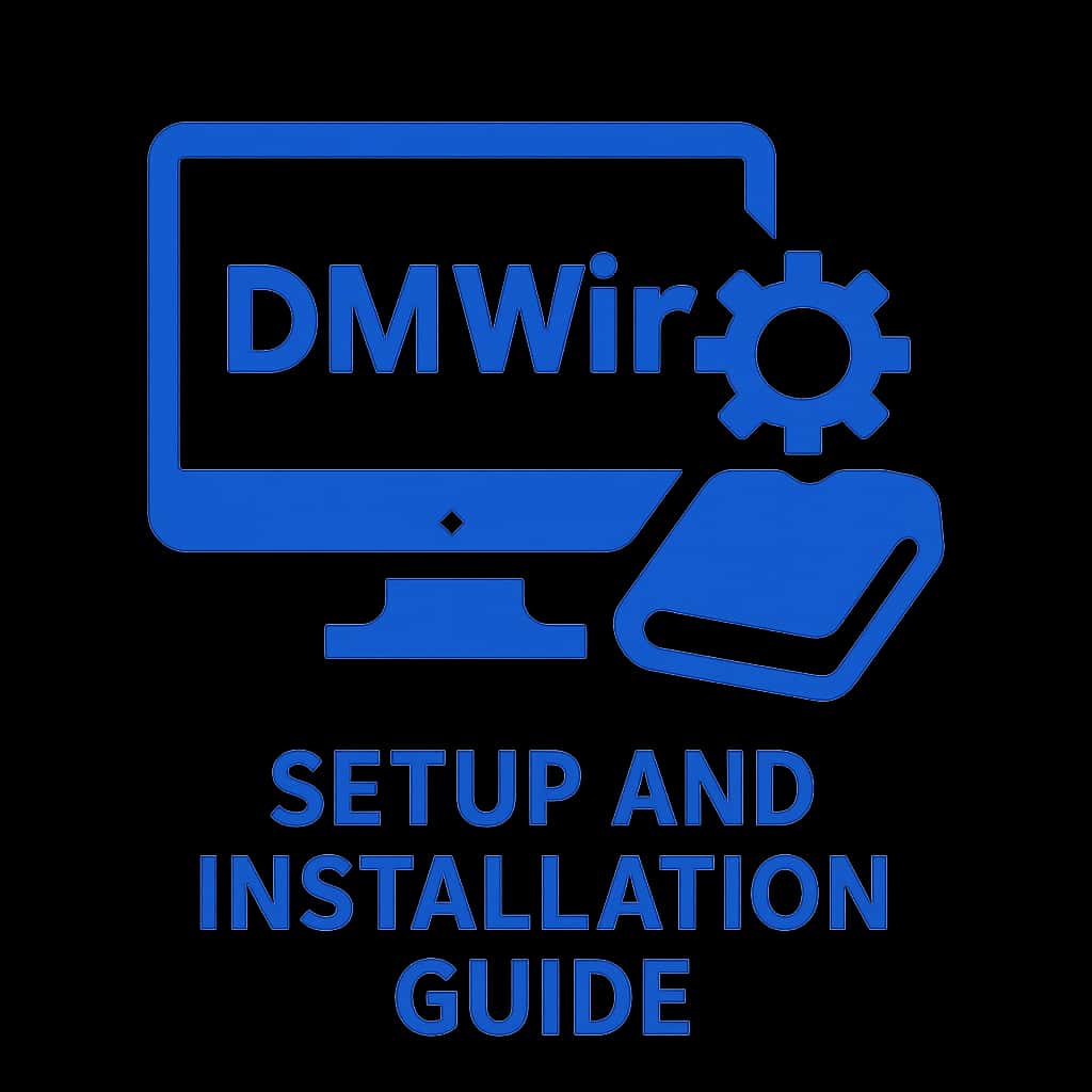 Icon representing DMWin Setup and Installation Guide.