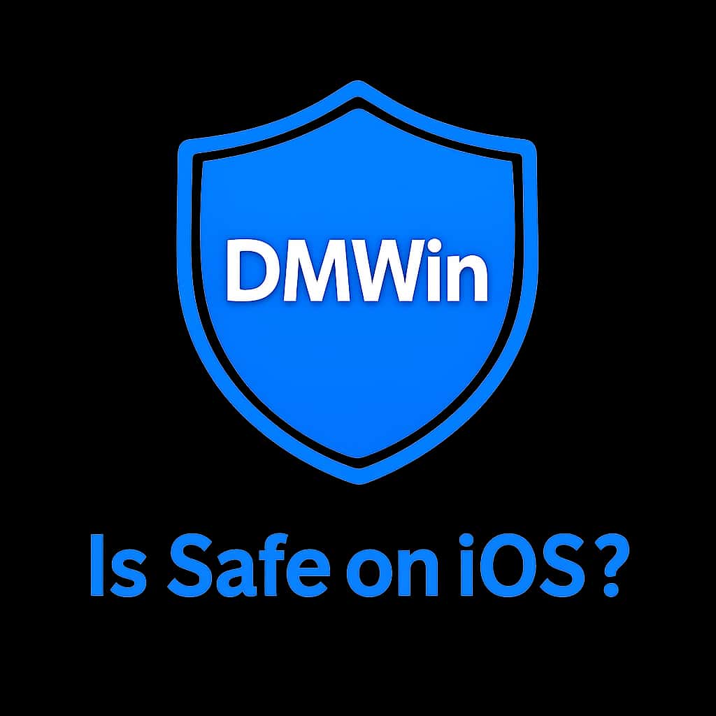 An icon representing DMWin safety on iOS.
