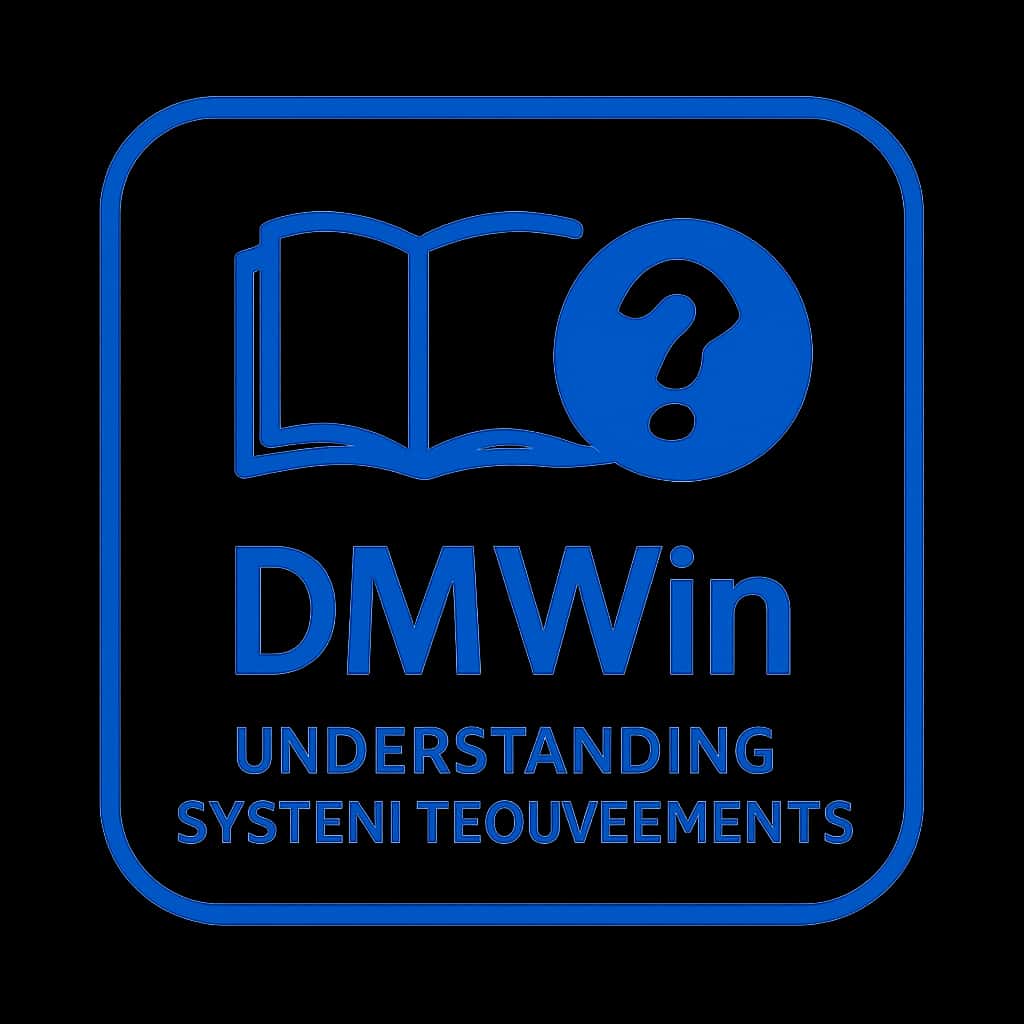 Icon representing DMWin system requirements.